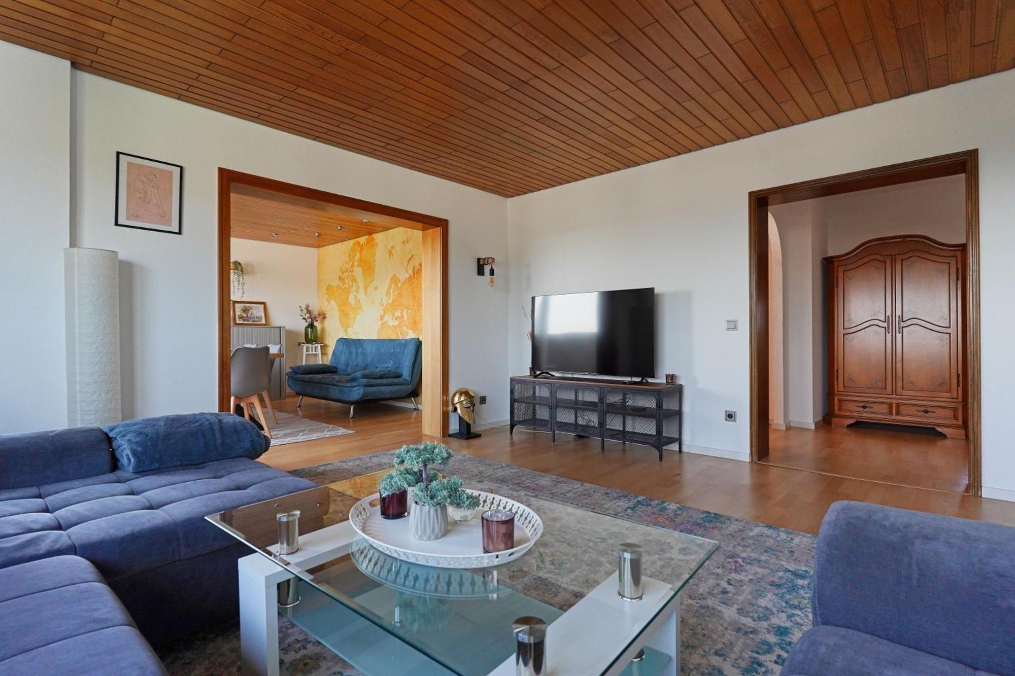Tolle Wohnung Mit Panoramablick Weinheim Exterior foto